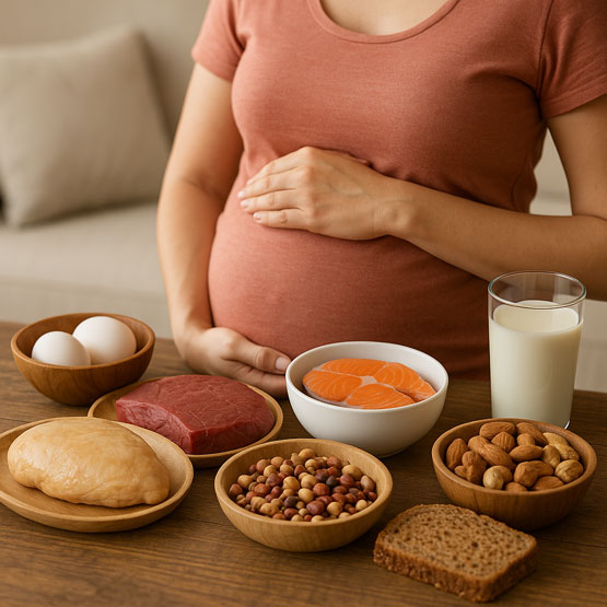8 منبع پروتئین شگفت‌انگیز برای زنان باردار