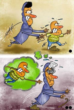 کاریکاتورهایی دیدنی و زیبای روز مادر