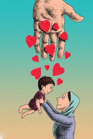 کاریکاتورهایی دیدنی و زیبای روز مادر