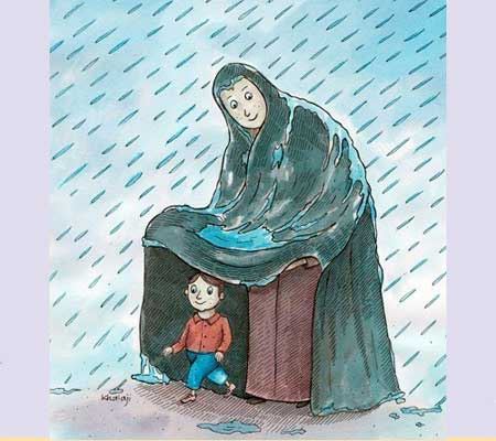 کاریکاتورهایی دیدنی و زیبای روز مادر