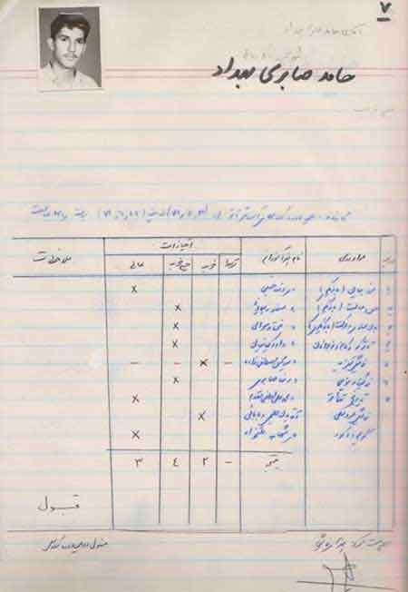 کارنامه دیدنی حامد بهداد در 23 سال پیش (عکس)