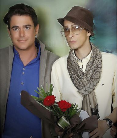عزاداری محمد رضا گلزار در شب جشن تولدش (عکس)
