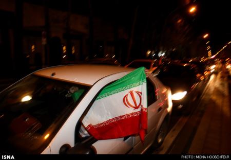عکس های دیدنی جشن و شادی مردم بخار توافق هسته ای