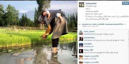 سالار پولاد جوان روستایی پدیده اینستاگرام در ایران (عکس) سالار پولاد جوان روستایی پدیده اینستاگرام در ایران (عکس)