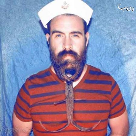 خلاق ترین ریشوی جالب و دیدنی دنیا (عکس)