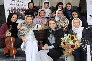 گروه پاپ زنان در ایران ! (عکس)