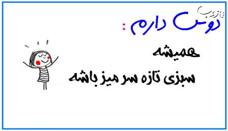 عکس نوشته های بامزه دوس دارم ...