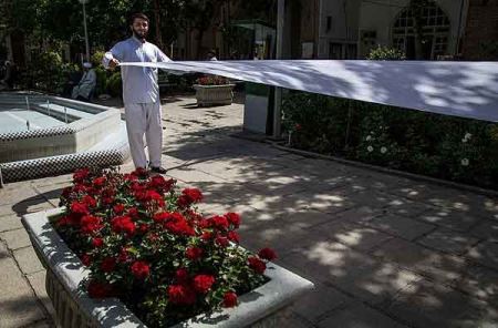 مراسم دیدنی عمامه گذاری آخوندها