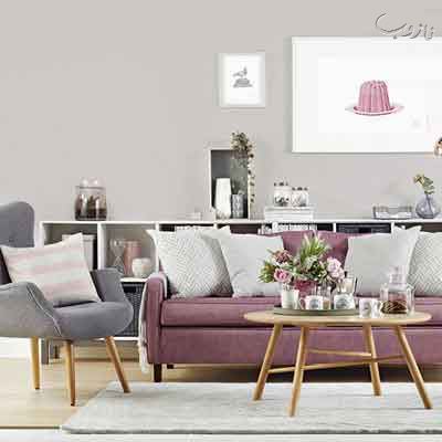 دکوراسیون بسیار زیبای منزل با ست رنگ ها