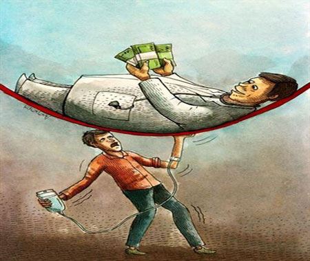 کاریکاتورهای دیدنی زیر خط فقر