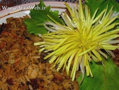 تزئین انواع غذا، دسر و سفره آرایی
