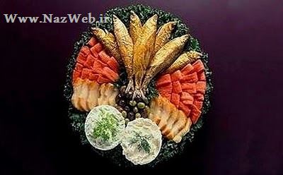 تزئین انواع غذا، دسر و سفره آرایی