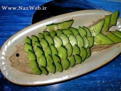 تزئین انواع غذا، دسر و سفره آرایی