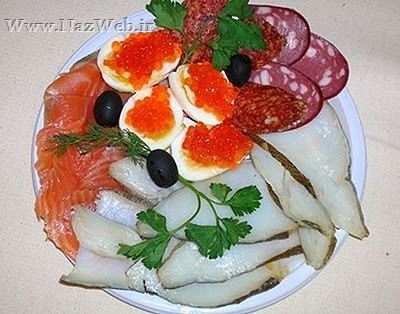تزئین انواع غذا، دسر و سفره آرایی