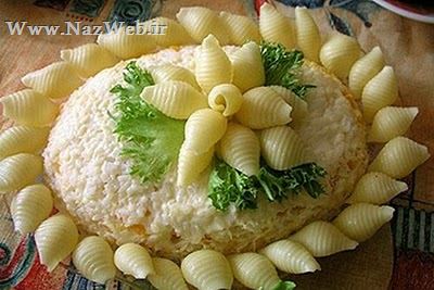 تزئین انواع غذا، دسر و سفره آرایی