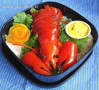 تزئین انواع غذا، دسر و سفره آرایی