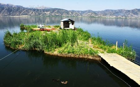 دریاچه ی افسانه ای در ایران (عکس)