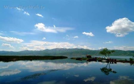 دریاچه ی افسانه ای در ایران (عکس)