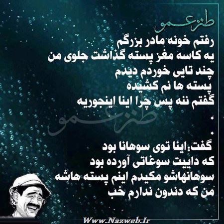 عکس نوشته های طنز و خنده دار عمویی(1)