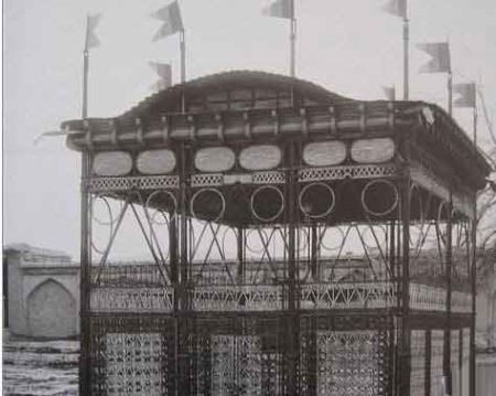 عکس دیدنی از آرامگاه حافظ در زمان قاجار