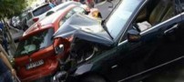 تصادف میلیاردی بچه پولدارهای تهرانی (عکس)