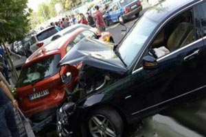 تصادف میلیاردی بچه پولدارهای تهرانی (عکس)