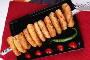 نان های حلقه ای رنگارنگ (غذای کامل)