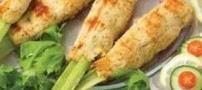 دستور تهیه کباب مرغ با سیخ کرفس!