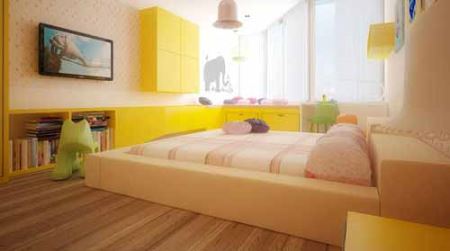 دکوراسیون های زیبا و رنگارنگ اتاق کودک