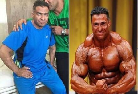 عکس باورنکردنی از قهرمان پرورش اندام قبل از بیماری عکس باورنکردنی از قهرمان پرورش اندام قبل از بیماری