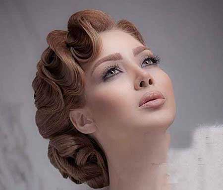 جدیدترین مدل آرایش و شینیون عروس
