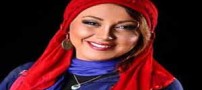 طراحی عجیب مدل مانتو بهنوش بختیاری (عکس)