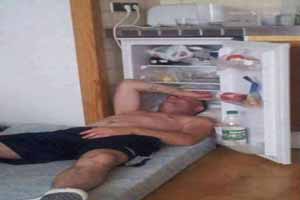 عکس های بسیار خنده دار از روش های خنک شدن
