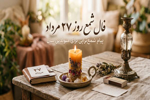 فال شمع روز 27 مرداد؛ پیام شمع‌تراپی برای متولدین سال
