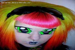عکس های تک دخترانی با جدیدترین مدل آرایش چشم باربی