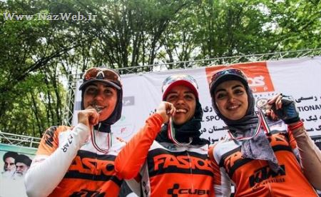 انتشار اولین عکس های دختران زیبای دوچرخه سوار در گرگان