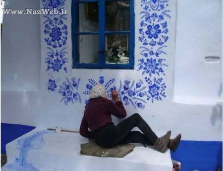 دست های جادویی تنها زن 87 ساله جهان (عکس)