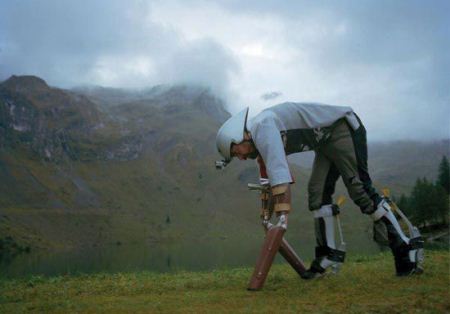 مردی که از زندگی شهری خسته شده به بز تبدیل شد (عکس)