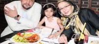 جنجالی ترین خبر از لاله صبوری با همسر دوم امریکایی اش (عکس)