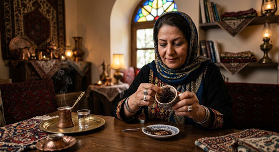 فال قهوه روز 16 شهریور با نشانه های فنجان