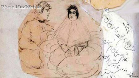 نقاشی های جنجالی ناصرالدین شاه از زنان حرمسرا