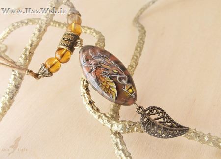 خیره کننده ترین مدل گردنبندهای سنگی دخترانه و پسرانه
