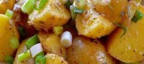 طرز تهیه جهانی سالاد سیب زمینی به سبک یونانی