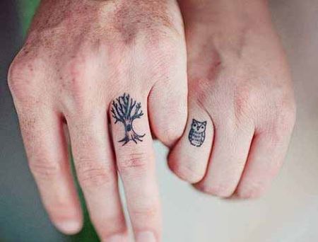 مدل خالکوبی های عاشقانه برای دوست دختر، پسرها