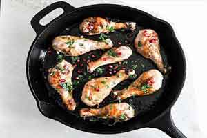 طرز تهیه خوراک مرغ با سس انار طرز تهیه خوراک مرغ با سس انار
