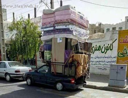 پرایدی که در عین ناباوری کامیون شد! عکس