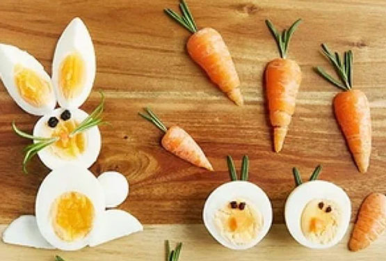 زیباترین مدل‌های تزئین تخم مرغ آب پز