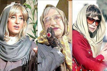 گریم زنانه و جنجالی سه بازیگر سینمای ایران + عکس