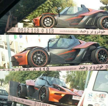 عکس : خودنمای دو خودرو عجیب و غریب در تهران