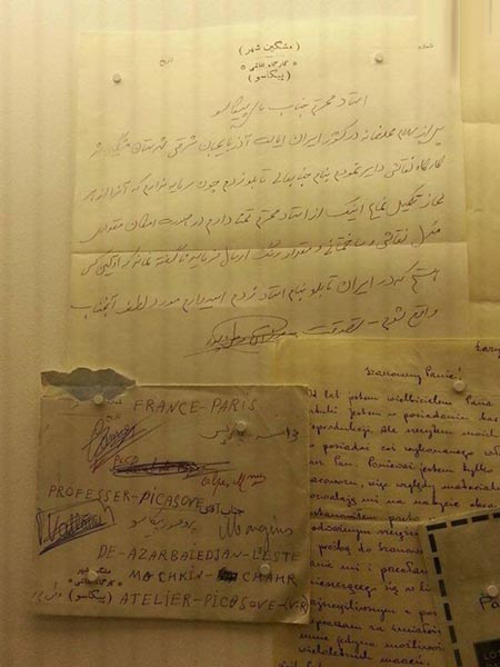 نامه خواندنی یک نقاش ایرانی به پیکاسو + عکس